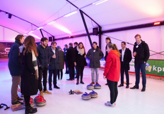 Afbeelding 13 februari 2020 - Netwerken on ice